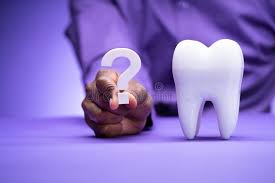 Dental question and answer illustration