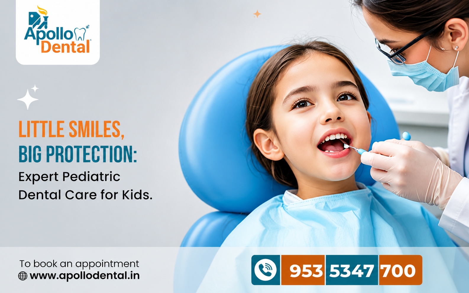 Pediatric dentistry with conscious sedation – children dental clinic Narsingi Hyderabad